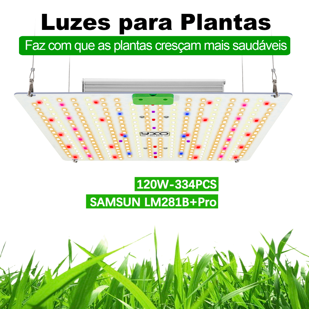 85W 120W Samsung LM281B + Pro LED Grow Light 110V 220V Placa