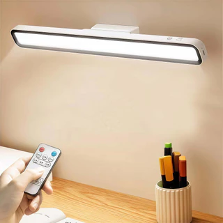 Luminária De Led Sobrepor Bastão Recarregável Sem Fio Com Suporte Magnético E Touch 3 cores com Controle Remoto