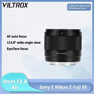 Viltrox AF 9mm F2.8 Air APS-C Grande Angular Foco Automático Lente De Câmeras Sem Espelho Prime De Abertura Para Sony E
