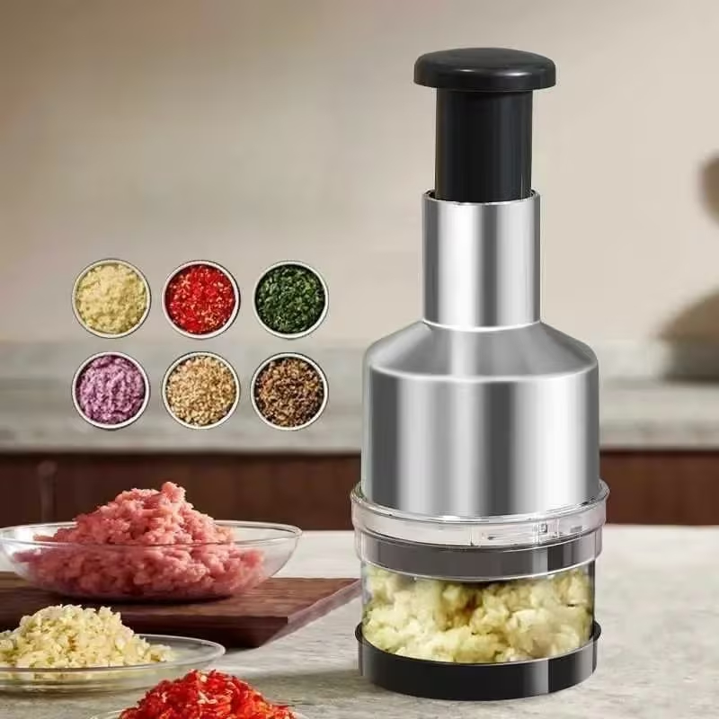Triturador Moedor Manual De Alho aço inox , Cebola, Temperos