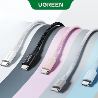 Cabo UGREEN USB C Para, De Carga Rápida De 60 W Nylon Trançado Tipo Compatível Com iPhone 17/16, MacBook Air/Pro, iPa