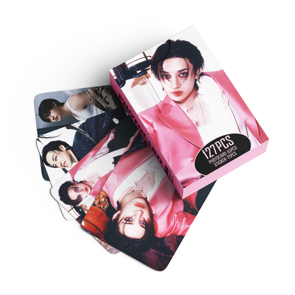 Kpop 127 Pçs/Set Stray Kids Bangchan Solo Lomo Cartões Meninos