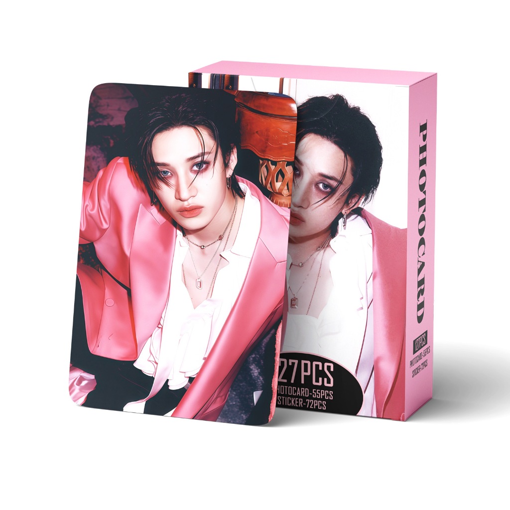 Kpop 127 Pçs/Set Stray Kids Faça IT Bangchan Solo Lomo Cartões