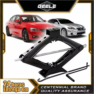 Macaco Hidráulico Sanfona 1.5/3 Toneladas Jacaré Fácil de usar e extremamente robusto para Troca de Pneu em Oferta na Shopee