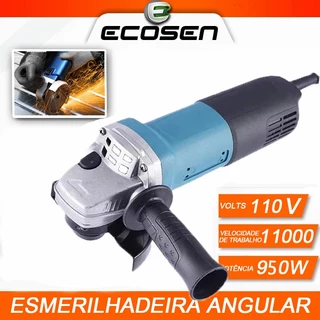 Esmerilhadeira Lixadeira Angular 950w 115mm 4.1/2 11000rpm em Oferta na Shopee