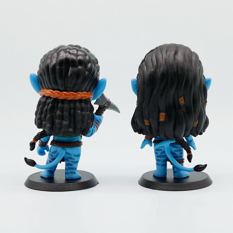 2 Pçs/Set 11cm Avatar 2 O Caminho Da Água Anime Figura Jake Sully