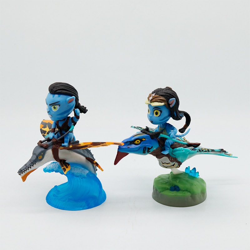 2 Pçs/Set 11cm Avatar 2 O Caminho Da Água Anime Figura Jake Sully