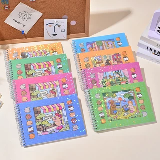 Livro De Colorir Hidrográfico | Capa Dura | 50 Páginas De Desenhos Em Folha A5 |Alivie o Estresse e Solte Sua Criativida em Oferta na Shopee