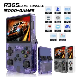 Console De Jogos Portátil R36S , Mais De 15.000 Pré-Carregados , 64 Gb , Sistema Linux , Tela IPS De 3.5 Polegadas-Pront em Oferta na Shopee