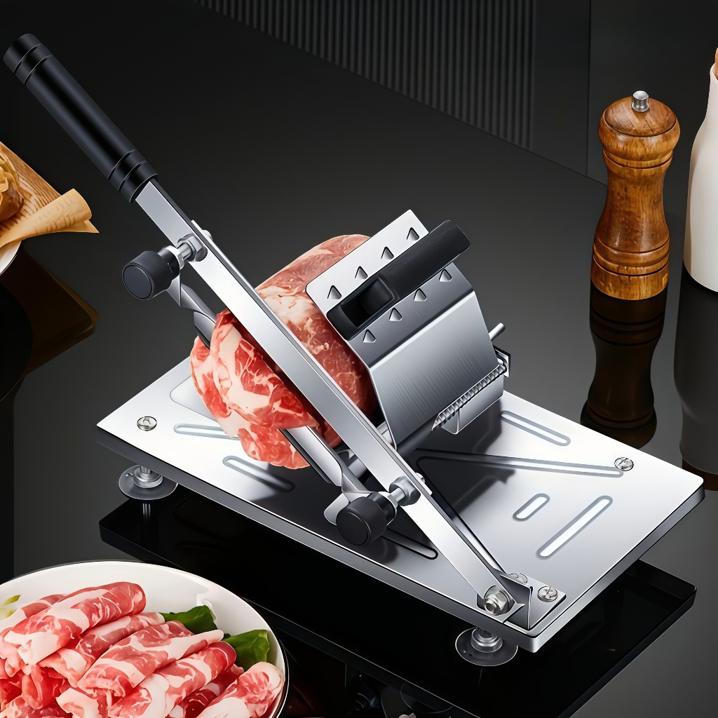 Cortador Manual de Carne de Aço Inoxidável