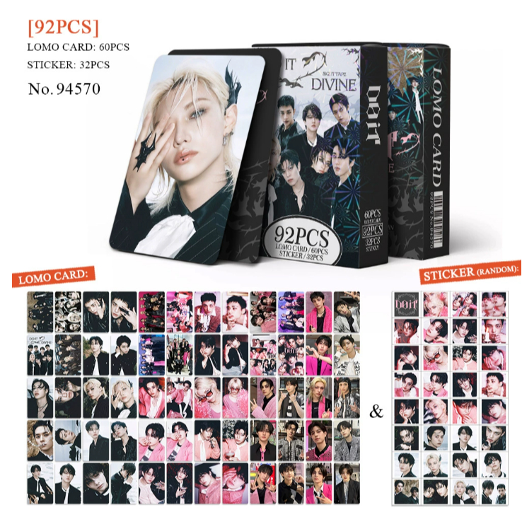 K-POP 92 Pçs/Caixa STRAY KIDS 