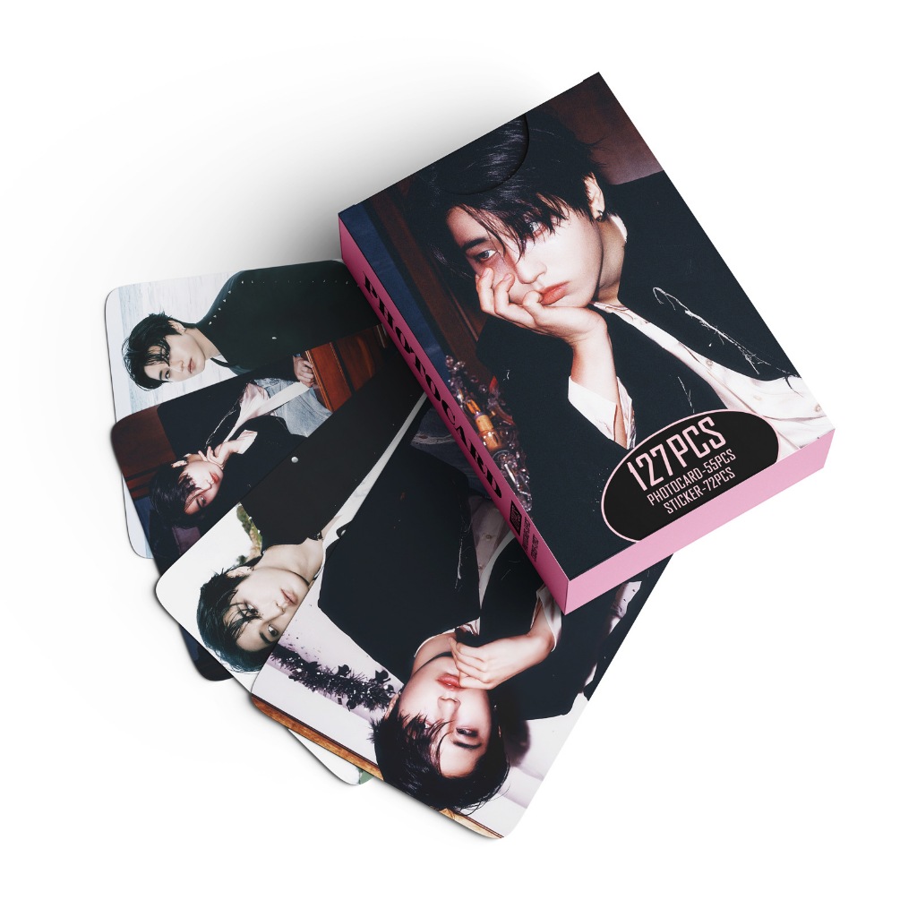 127 Unidades/Caixa Stray Kids Solo HAN Photocards Fazer Cartão De