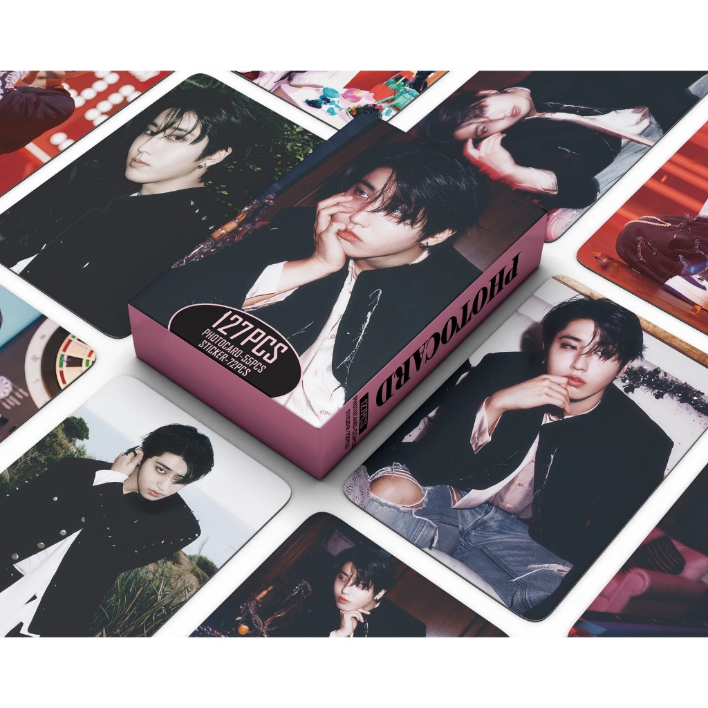 KIT PHOTOCARDS STRAY KIDS SEUNGMIN - FANMADE em Promoção na Shopee