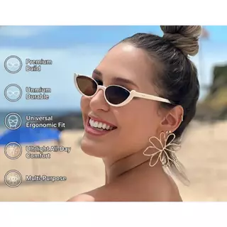 Óculos De Sol Olho De Gato Retrô Pequeno Quadrado Meia Armação Proteção UV Y2k Verão Estilo Rua Óculos De Sol Olho De Gato Retrô Pequeno Quadrado Meia Armação Proteção UV Y2k Verão Estilo Rua