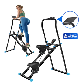 HEROl Escalador Silencioso -Modeladora de Glúteos, SuportaAté 150kg+ 3 Niveis de Inclinacao