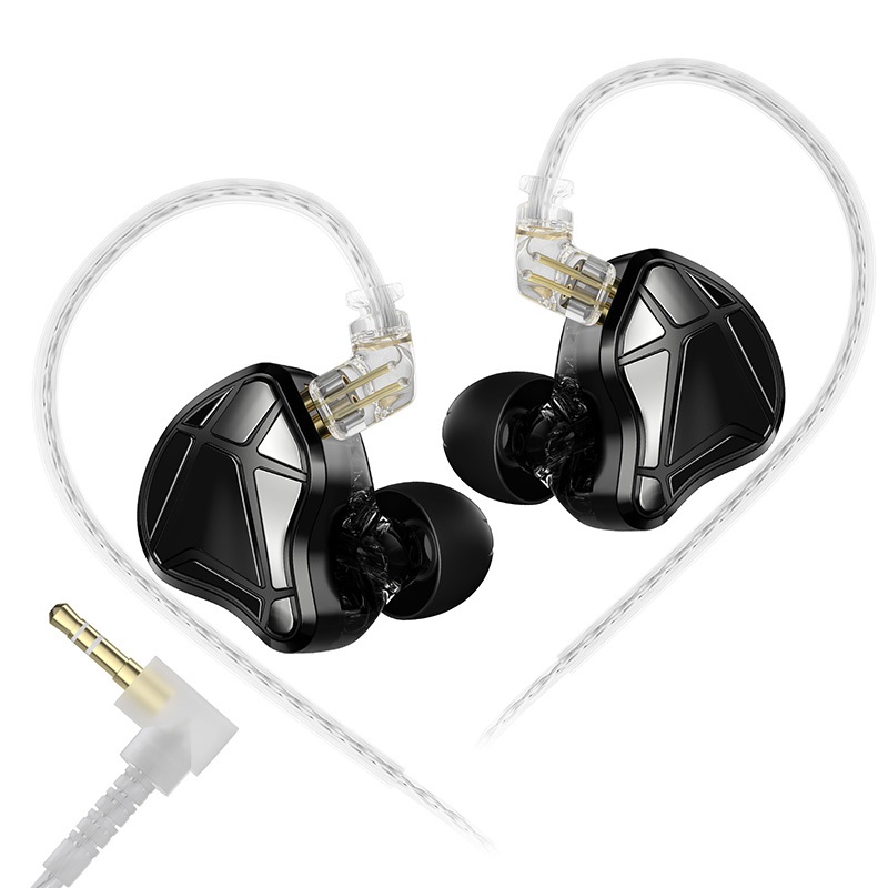 KZ AXAS Gaming Earbuds HiFi Com Cancelamento De Ruído No Ouvido E