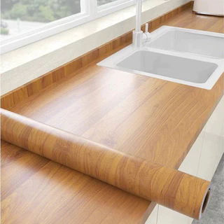 Papel De Parede Adesivo Ripado Madeira 5/10 METROS x 45CM Adesivo Autocolante - Envio imediato
