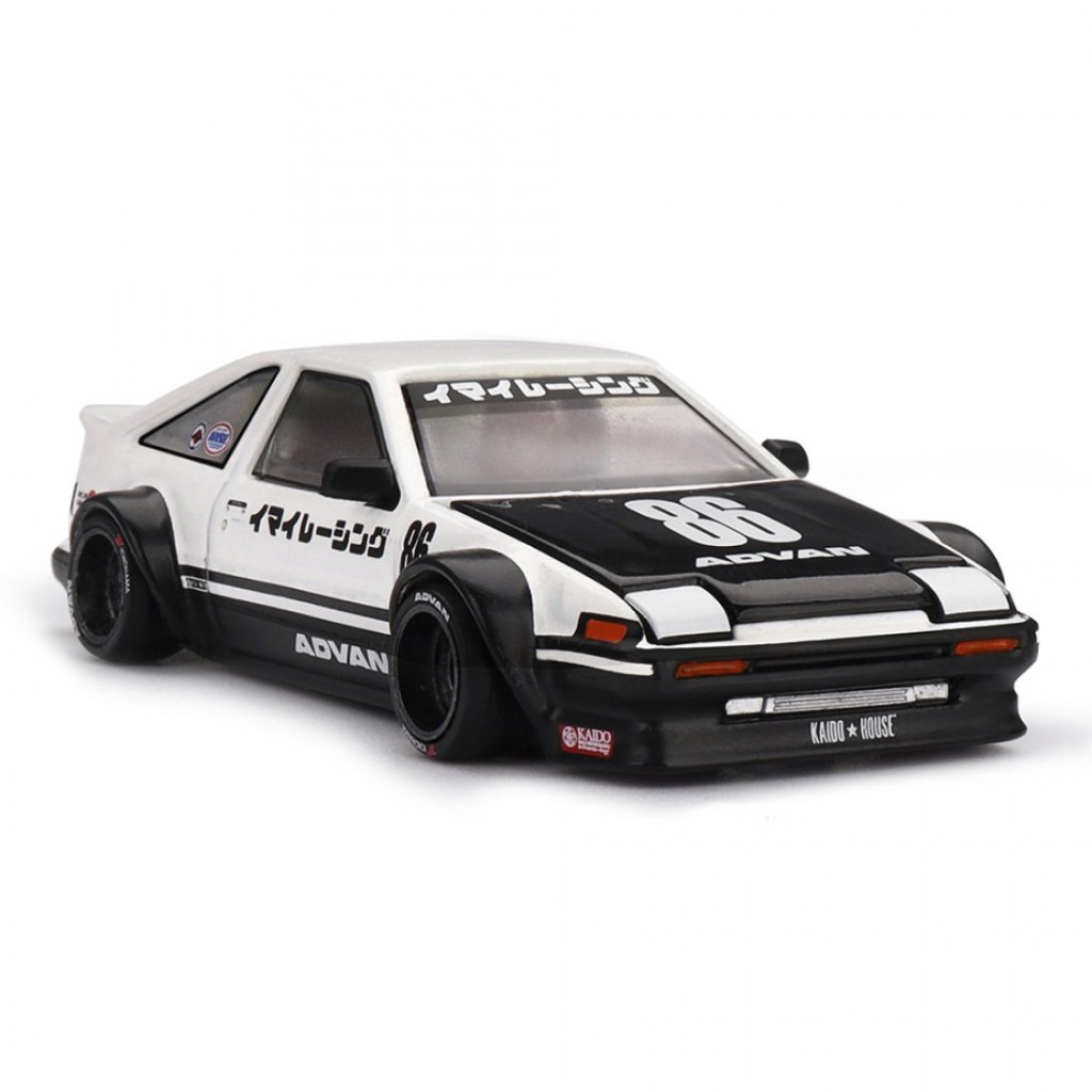 ナ*ミ様 街道ハウスMINIGT1/64Toyota AE86 トレノ V1 チ 予約] MINI-GT 1/64 トヨタ AE86 スプリンタートレノ Kaido Street V2