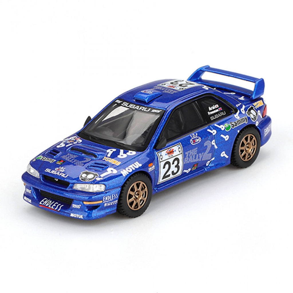 Mini GT MGT01078-L 1078 1/64 Subaru Impreza WRC99 # 23 Carro