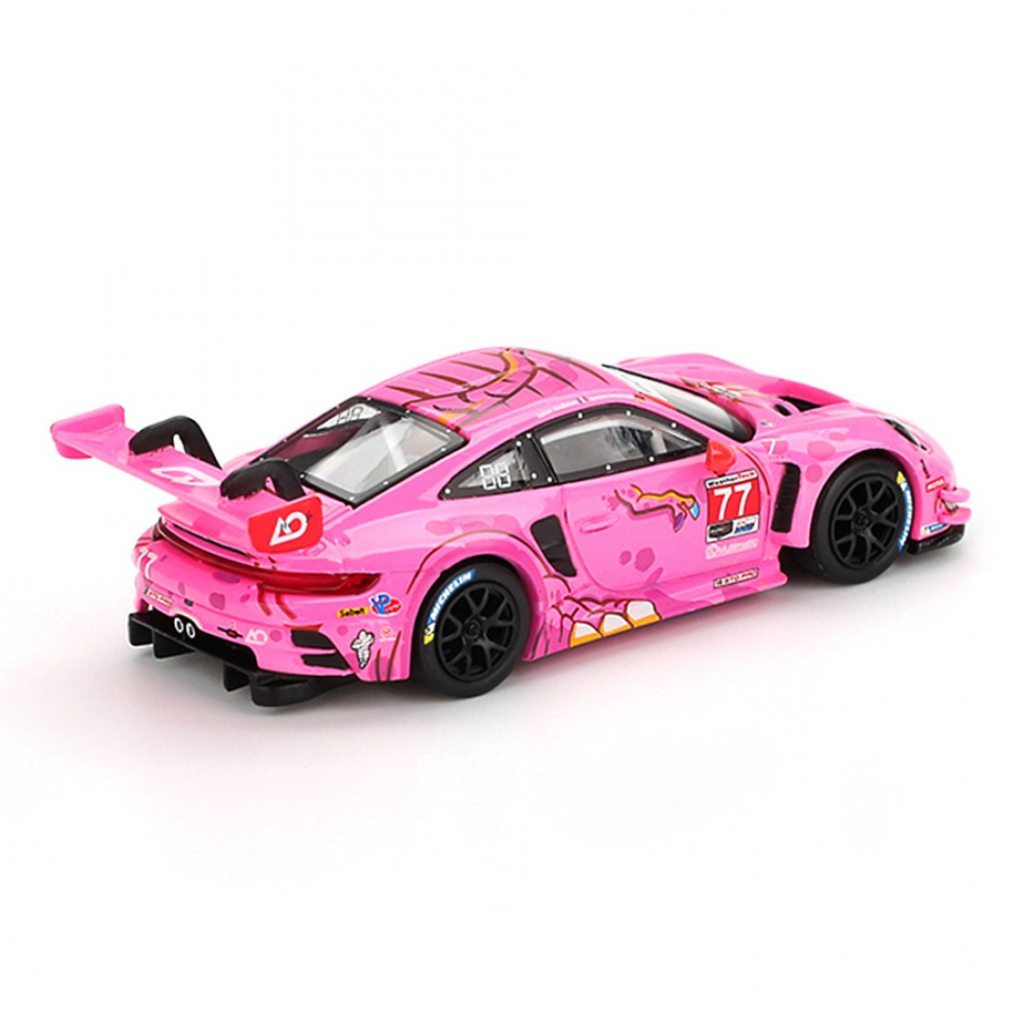 Mini GT MGT01052-L 1052 1/64 Porsche 911 GT3 R # 77 AO Racing 2024