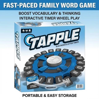 Usopoly Children's Crazy Alphabet Game Fast-paced Tapple Word Challenge Party [Versão Em Inglês/Portuguesa] em Oferta na Shopee
