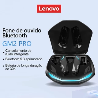 Lenovo GM2 PRO Fones De Ouvido Para Jogos De Baixa Latência Até 30 Horas De Duração Da Bateria À Prova D'água HIFI em Oferta na Shopee
