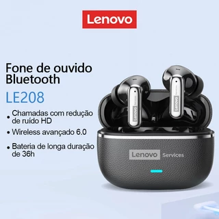 Lenovo LE208 Fones De Ouvido Para Jogos De Baixa Latência Até 36 H De Duração Da Bateria IPX5 À Prova D'água Som HIFI em Oferta na Shopee