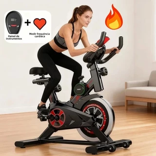 Bicicleta Bike Ergometrica Spinning Detecção De Frequência Cardíaca Academia Fitness Profissional em Oferta na Shopee