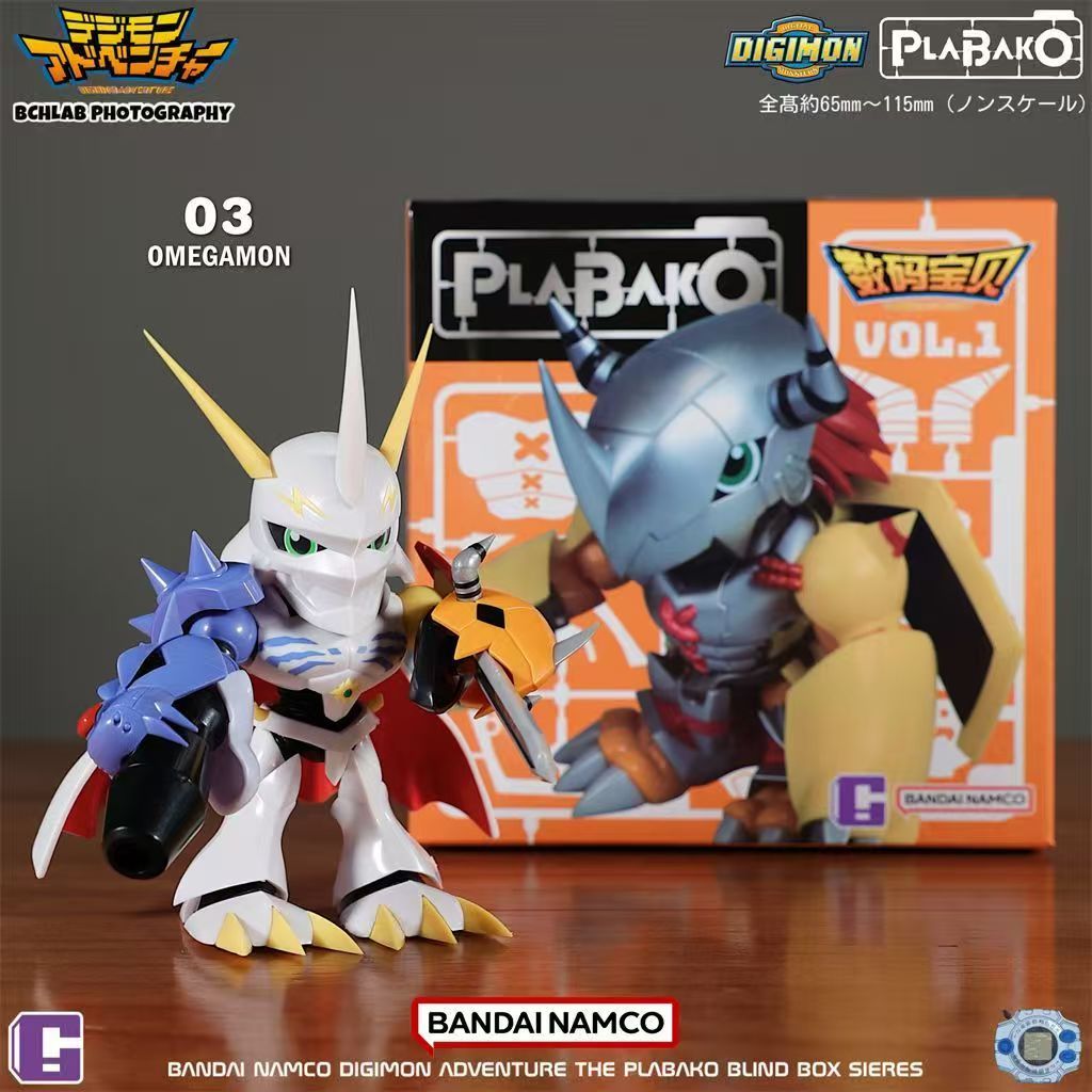 ZW [Genuíno] BANDAI plabako Digimon Modelo Montado Série Caixa