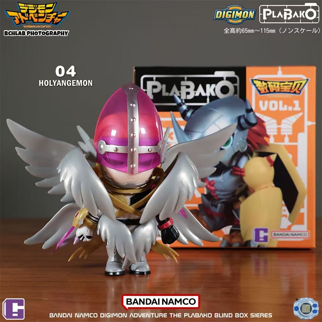 ZW [Genuíno] BANDAI plabako Digimon Modelo Montado Série Caixa