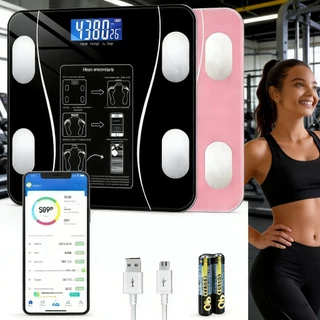 Balança Digital Medidora Corporal Bioimpedância balança digital corporal balança corporal até 180kg em Oferta na Shopee