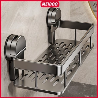 MEIDOO Rack De Armazenamento De Ventosa De Cozinha Para Banheiro-Sem Necessidade De Broca em Oferta na Shopee
