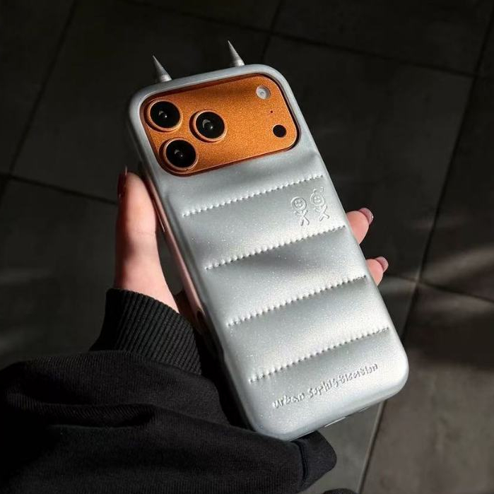 The Puffer Case Cupido Para iPhone 17 16 15 14 13 Pro Max Capa De