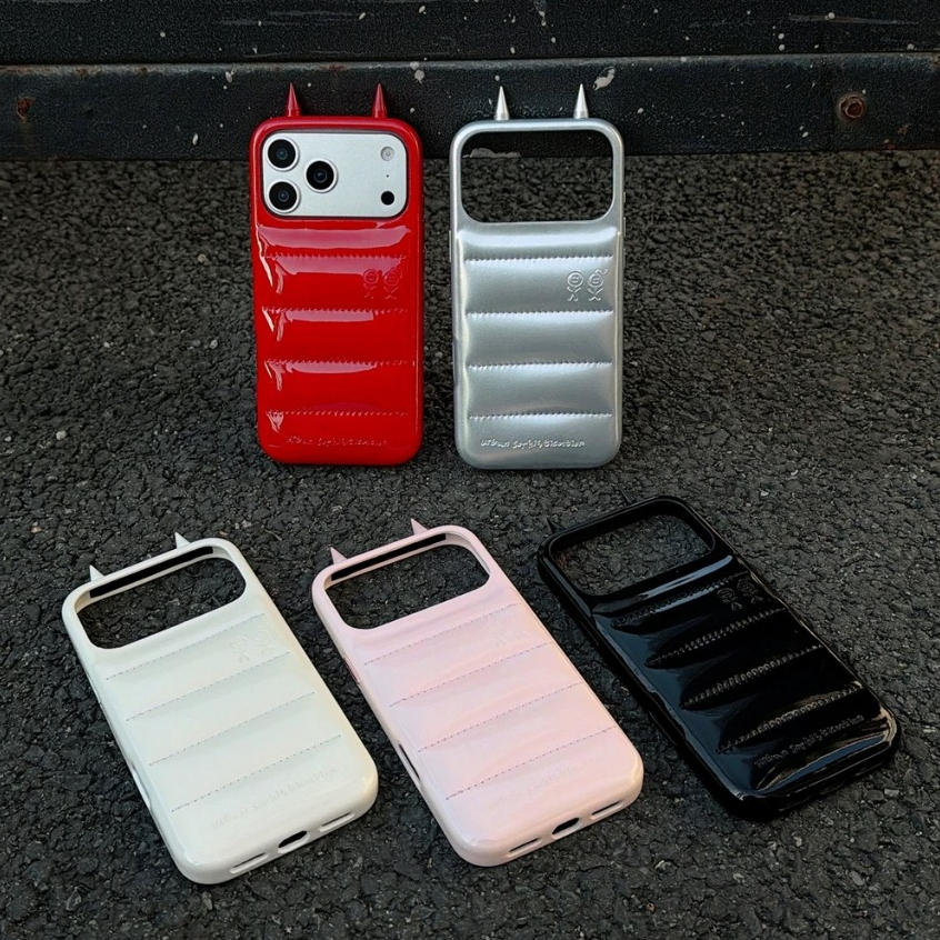 The Puffer Case Cupido Para iPhone 17 16 15 14 13 Pro Max Capa De