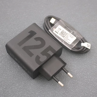 Carregador Motorola 125W Original Ue Turbo Adaptador De Alimentação De Carregamento Rápido USB C Para Cabo Tipo Moto X30