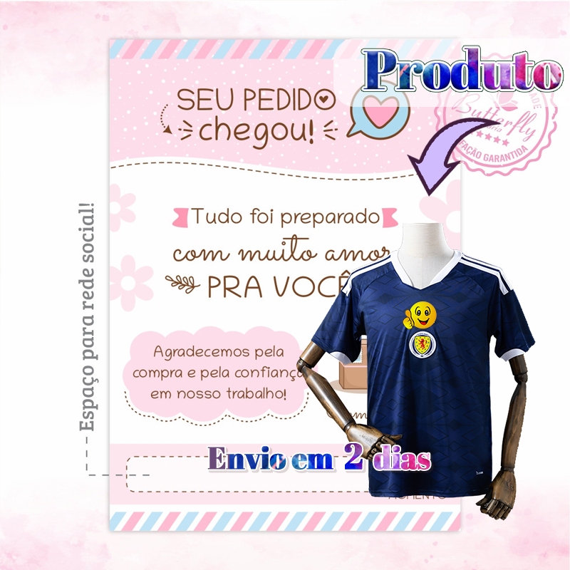 Cartão de Agradecimento para Clientes 10x14 - Empresa, Loja, Embalagem MB3T