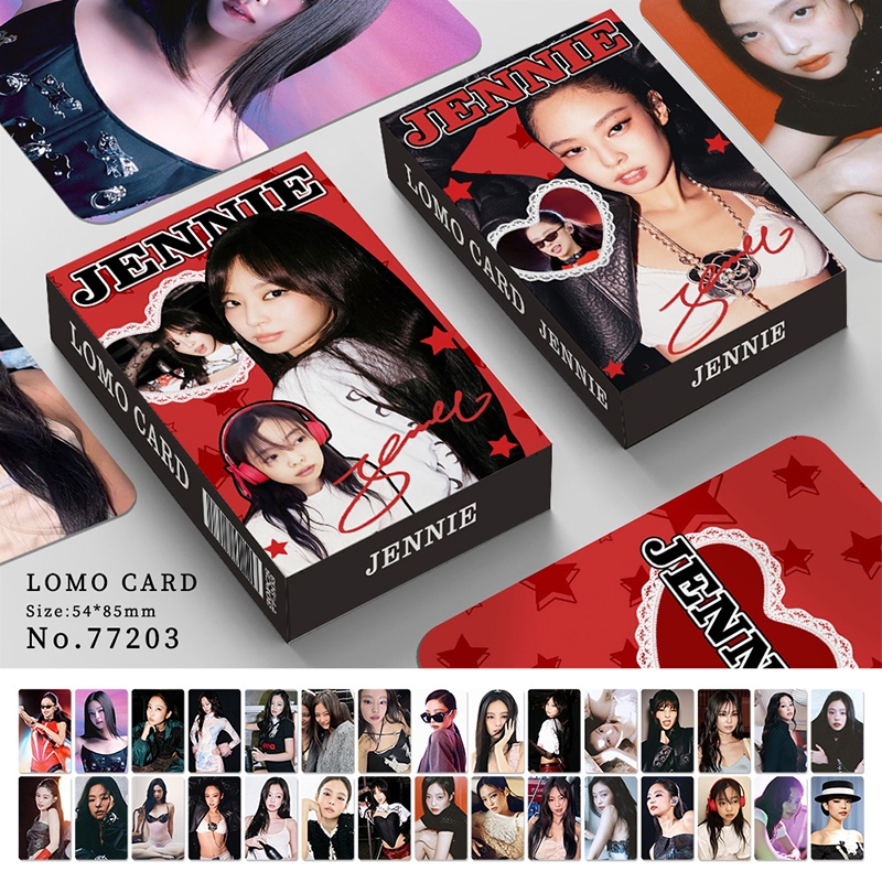 30 Unidades/Caixa BLACKPINK Photocards DEADLINE JUMP KPOP LISA