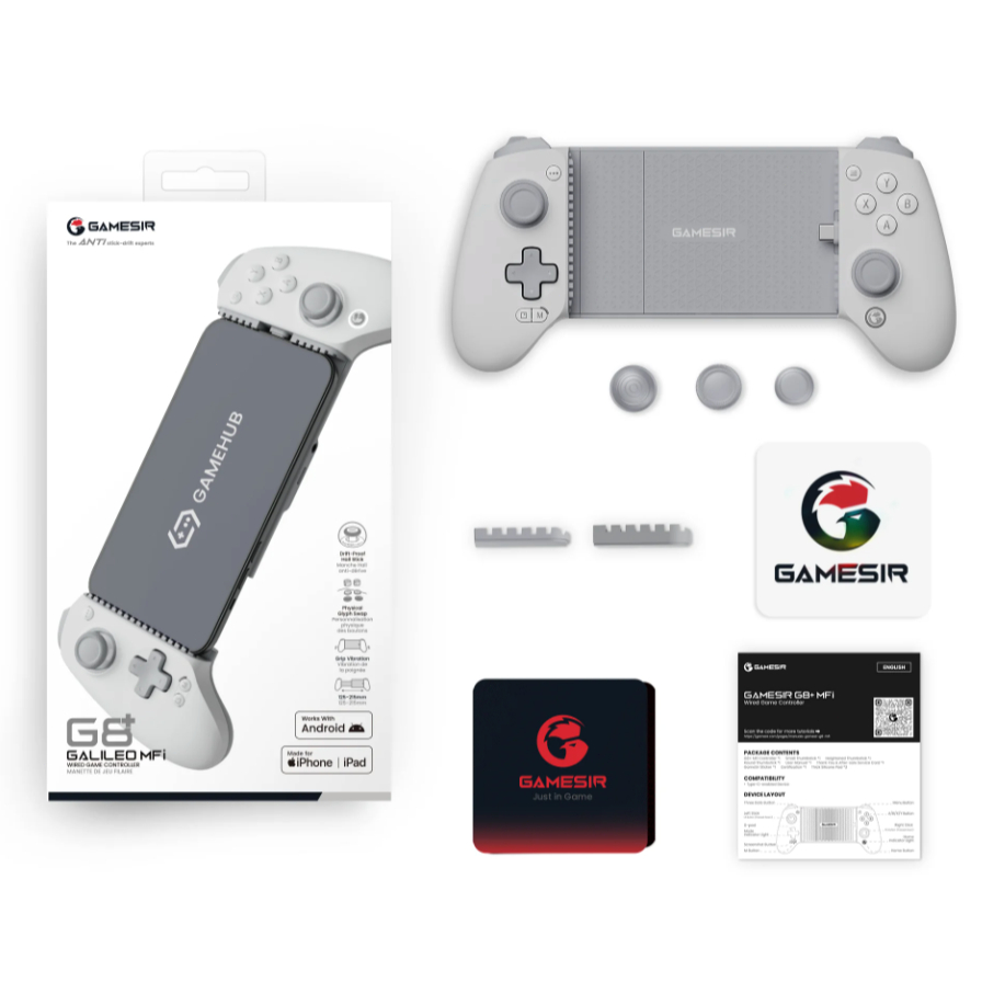 GameSir G8 Galileo MFi 本体 GameSir G8 + MFi Controlador De Jogos Móvel Com Fio Para iPhone