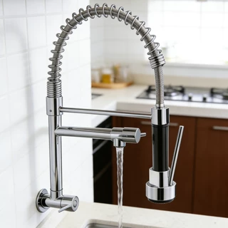 Torneira De Cozinha Gourmet Com Mesa Removível/Pulverizador De Parede em Oferta na Shopee