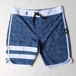 Shorts Masculinos Clássicos De Férias E Praia Com Listras Duplas – Bermudas Impermeáveis De Secagem Rápida Phantom Water