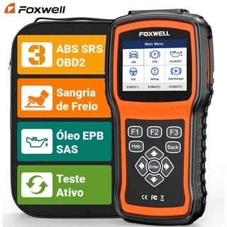 Foxwell NT630 PLUS OBD2 Scanner De Carro Verificação Do Motor Automático Ler Código Erro Claro ABS SRS Airbag SAS Sistem em Oferta na Shopee