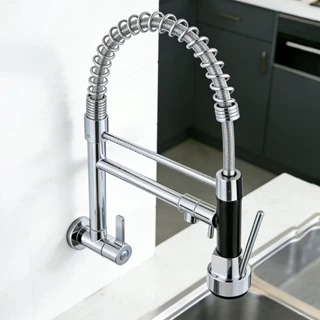 Torneira De Cozinha Gourmet Com Extensor De Mesa Removível/Pulverizador De Parede em Oferta na Shopee