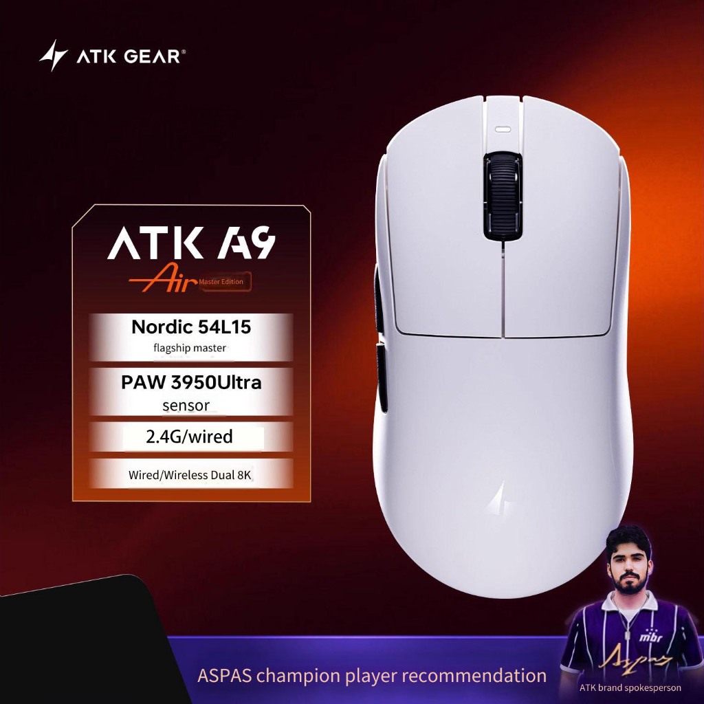 ATK GEAR Dragonfly A9 Bluetooth De Três Modos Sem Fio | Shopee Brasil