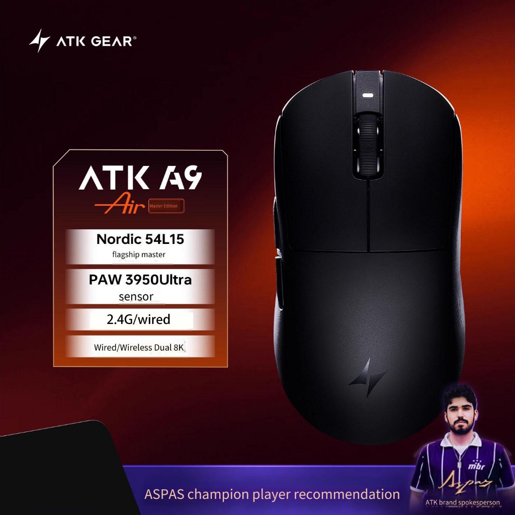 ATK GEAR Dragonfly A9 Bluetooth De Três Modos Sem Fio | Shopee Brasil
