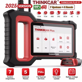 ThinkCar ThinkScan Plus S7 Automotivo OBD2 Scanner 7 Sistema 5 Redefinir Leitor De Código De Ferramenta De Diagnóstico em Oferta na Shopee