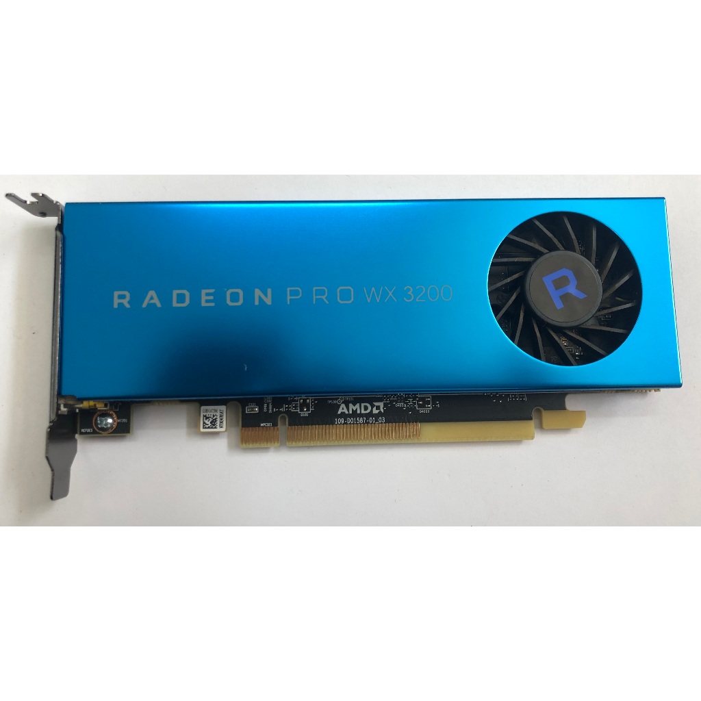 AMD RADEON PRO WX 3200 4GB GDDR5 Placa De Vídeo Gráfica PCIE