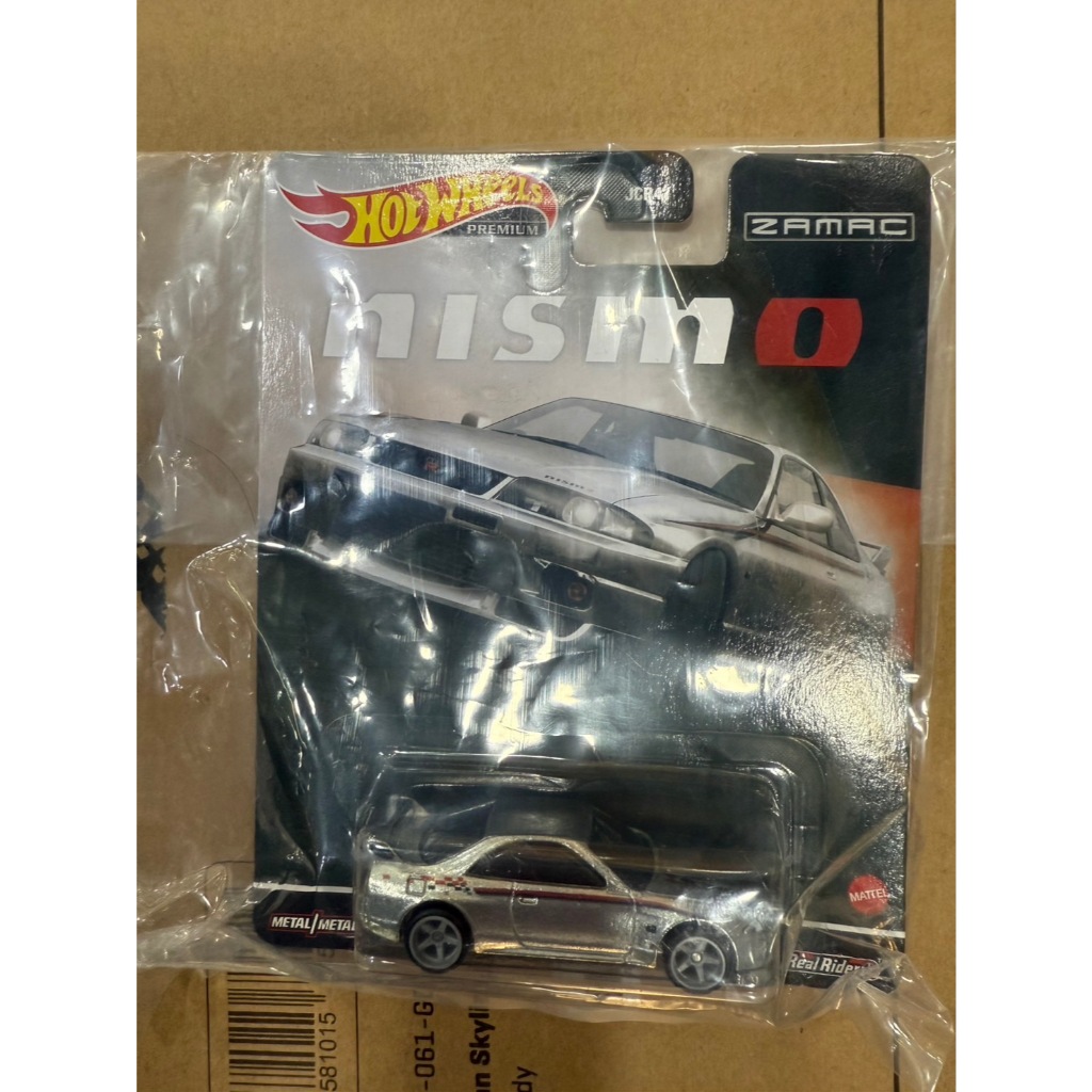 Hot Wheels Zamac Nissan Skyline GT-R (BCNR33) Carro Modelo Em