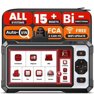 【Enviado do Brasil】Ancel FX6100 OBD2 Scanner 15+ Resets Todos Sistemas Ferramenta De Diagnóstico Bidirecional em Oferta na Shopee