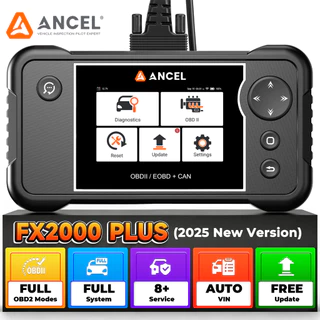 ANCEL FX2000 PLUS OBD2 Scanner De Carro Sistema Completo Ferramenta De Diagnóstico Automotivo Leitor De Código 8 Serviço em Oferta na Shopee