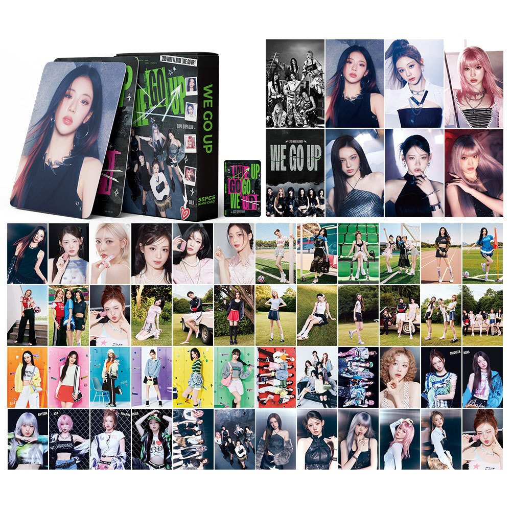55 Pçs/set BABYMONSTER Photocards FANCLUB Olá MONSTIEZ Álbum LOMO